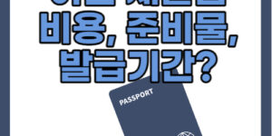 여권 재발급방법
